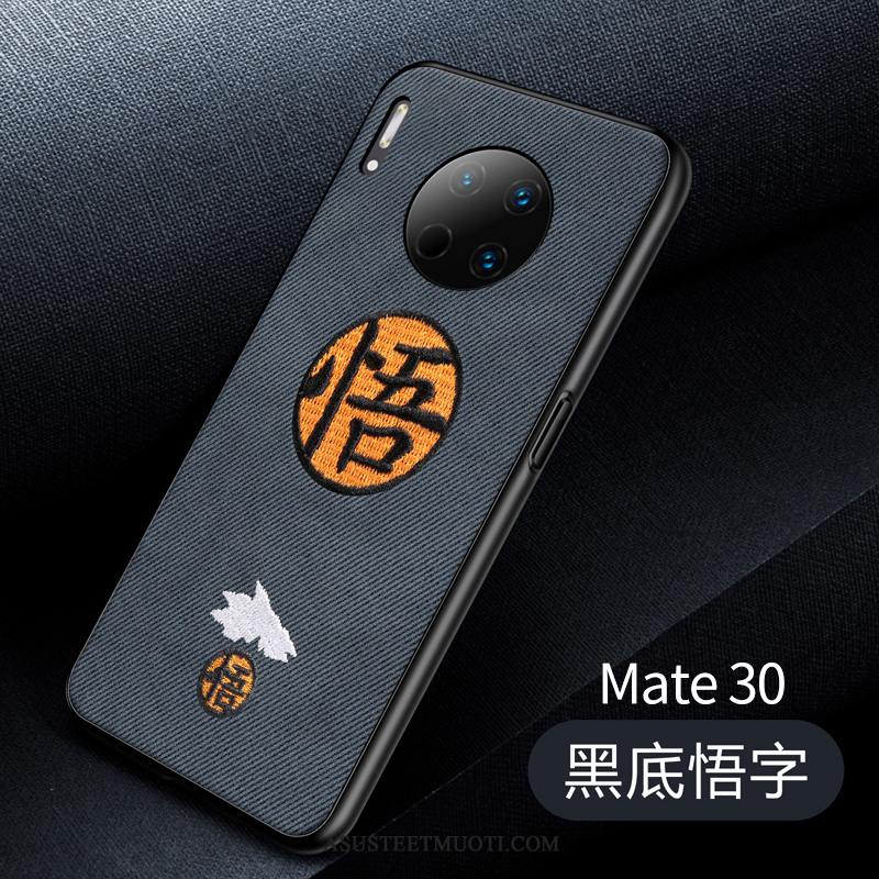 Huawei Mate 30 Kuoret Musta Luova Karkaisu Näytönsuojus Murtumaton