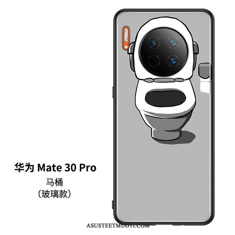 Huawei Mate 30 Pro Kuoret Kuori Sininen Luova Lasi Uusi