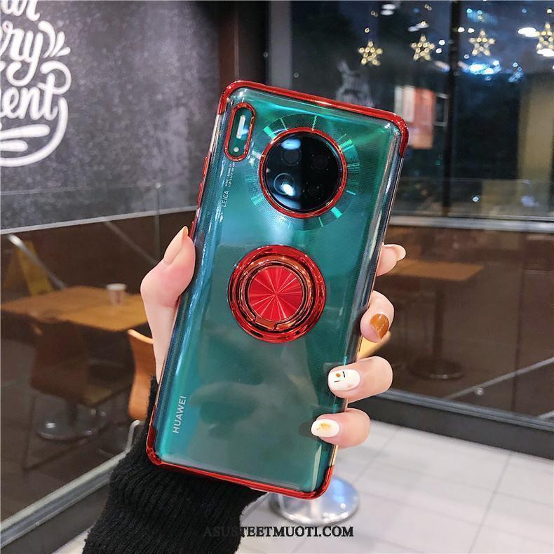 Huawei Mate 30 Pro Kuoret Läpinäkyvä Murtumaton Puhelimen Punainen Ohut