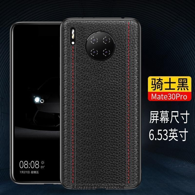 Huawei Mate 30 Pro Kuoret Ylellisyys Murtumaton Nahkakotelo Aito Nahka Puhelimen