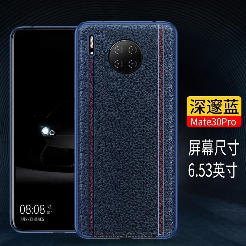 Huawei Mate 30 Pro Kuoret Ylellisyys Murtumaton Nahkakotelo Aito Nahka Puhelimen