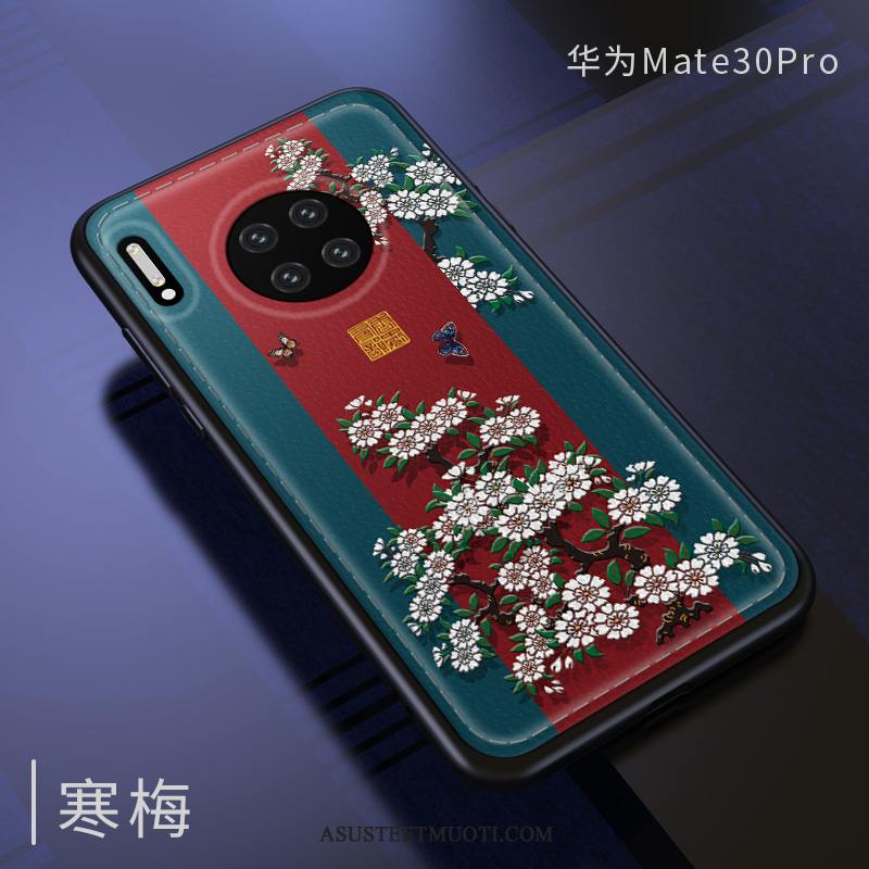 Huawei Mate 30 Pro Kuori Kuoret Murtumaton Vihreä Suojaus Pehmeä Neste Uusi