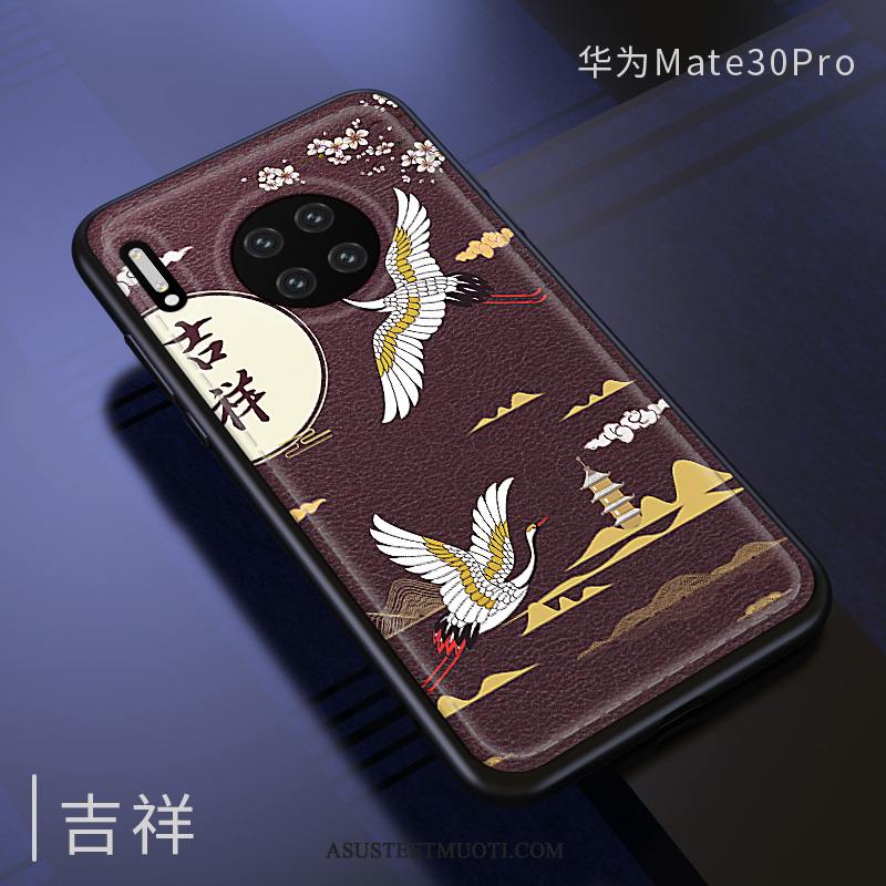 Huawei Mate 30 Pro Kuori Kuoret Murtumaton Vihreä Suojaus Pehmeä Neste Uusi