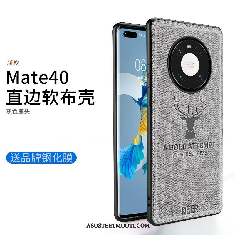 Huawei Mate 40 Kuoret Murtumaton Suojaus Uusi Harmaa Ohut