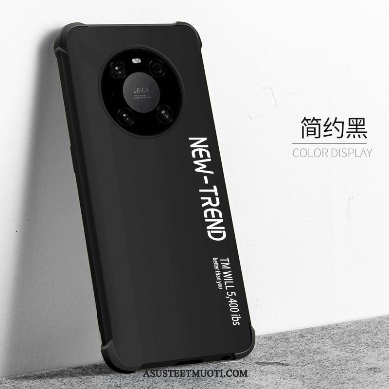 Huawei Mate 40 Kuori Kuoret Silikoni Suojaus Vihreä Kotelo Ultra