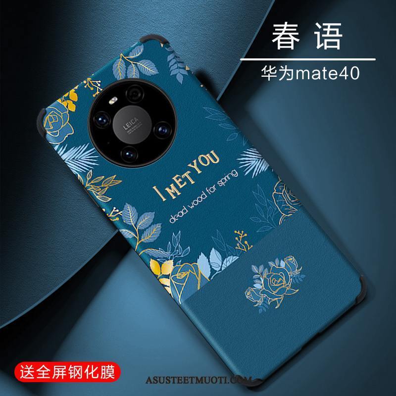 Huawei Mate 40 Kuori Kuoret Sininen Persoonallisuus All Inclusive Yksinkertainen