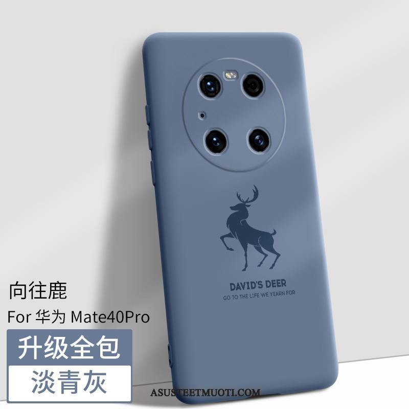 Huawei Mate 40 Pro Kuoret Murtumaton Kotelo Sininen All Inclusive Uusi