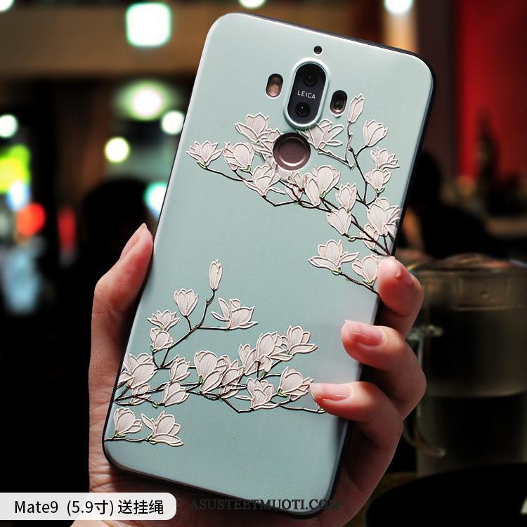 Huawei Mate 9 Kuoret Punainen Pehmeä Neste All Inclusive Ripustettavat Koristeet Kuori