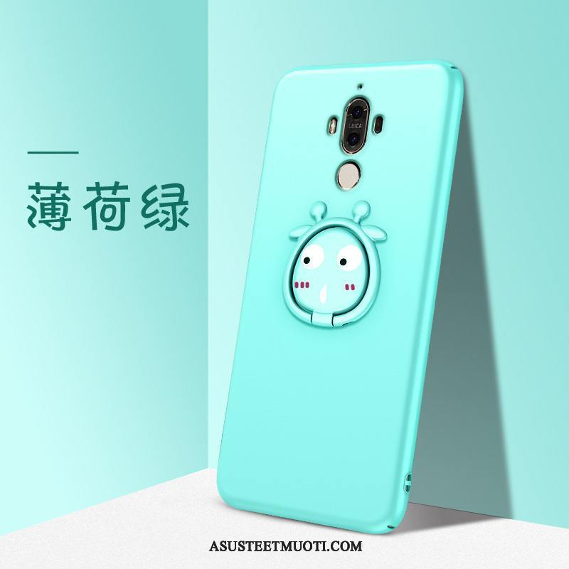 Huawei Mate 9 Kuoret Sarjakuva Suojaus Kiinteä Väri Yksinkertainen Murtumaton
