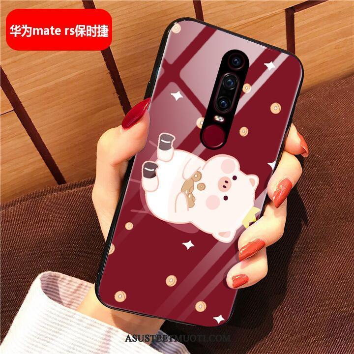 Huawei Mate Rs Kuoret Puhelimen Suojaus Murtumaton Lasi Sarjakuva