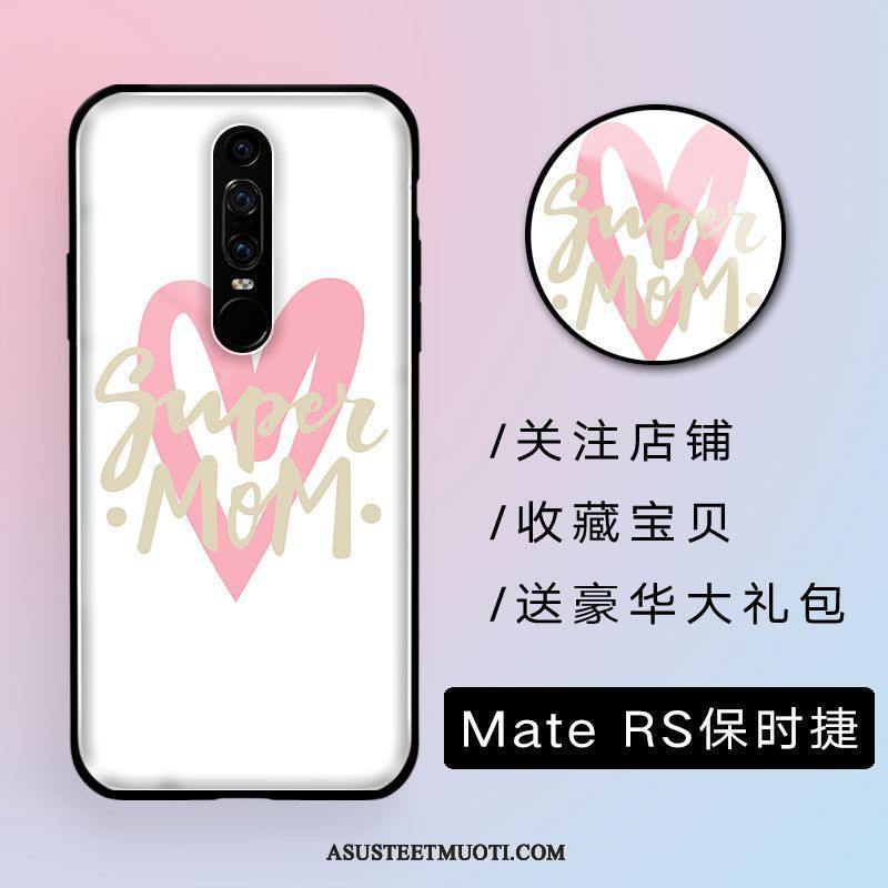 Huawei Mate Rs Kuori Kuoret Ohut Puhelimen Net Red Valkoinen