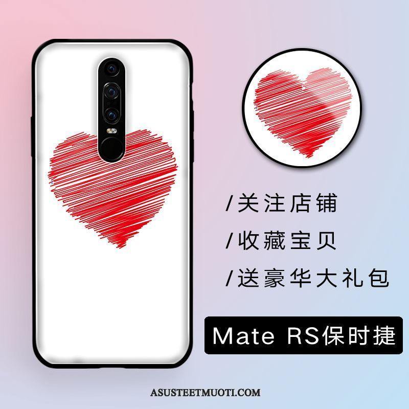 Huawei Mate Rs Kuori Kuoret Ohut Puhelimen Net Red Valkoinen