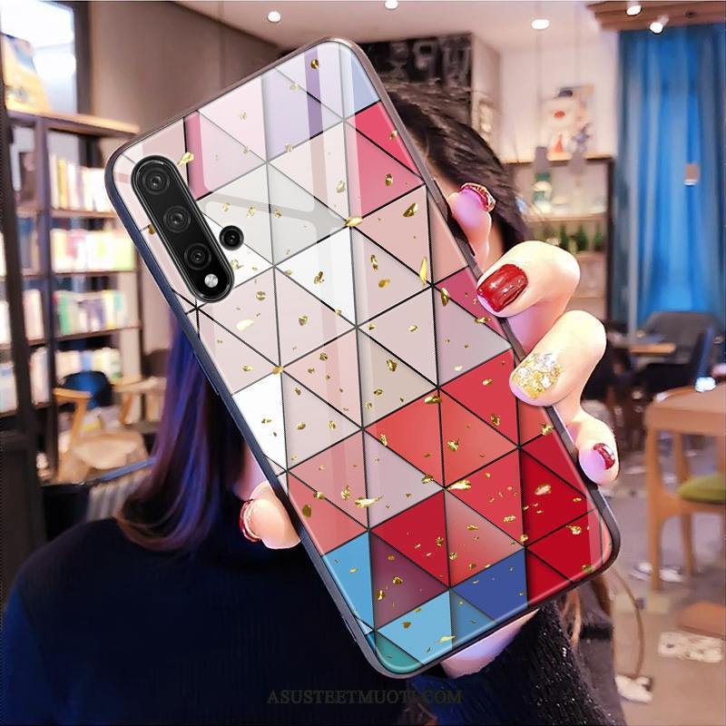 Huawei Nova 5t Kuoret Kuori Net Red Kulta Lasi Puhelimen