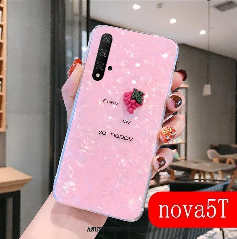 Huawei Nova 5t Kuoret Läpinäkyvä Jauhe Silikoni Persoonallisuus Tide-brändi