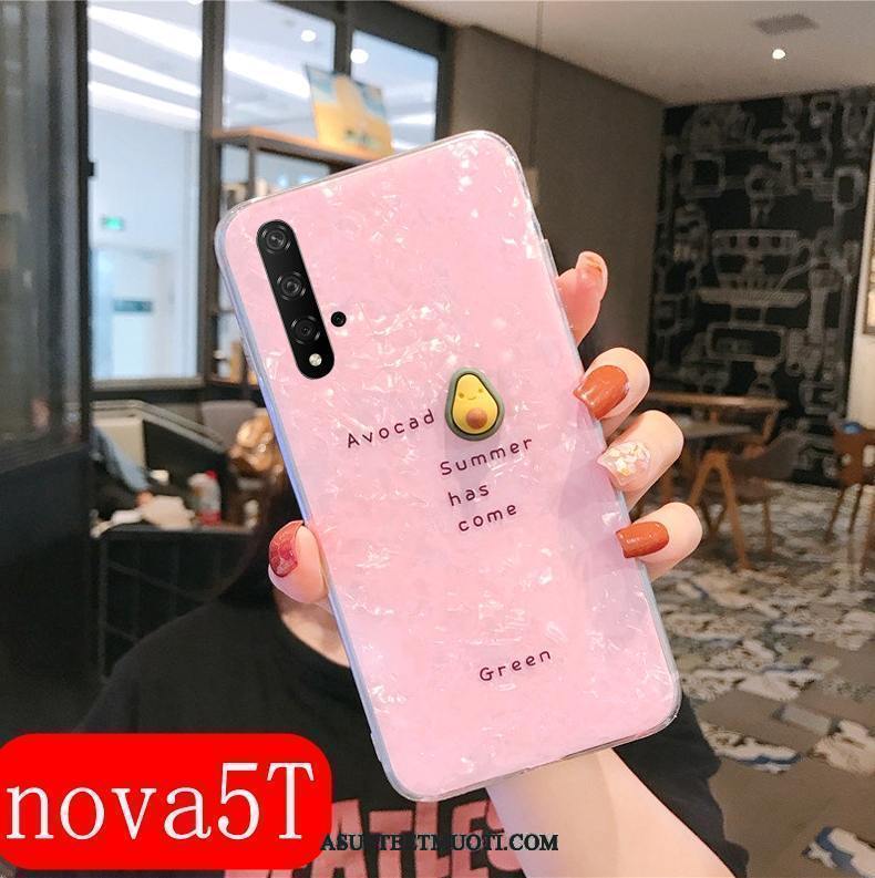 Huawei Nova 5t Kuoret Läpinäkyvä Jauhe Silikoni Persoonallisuus Tide-brändi