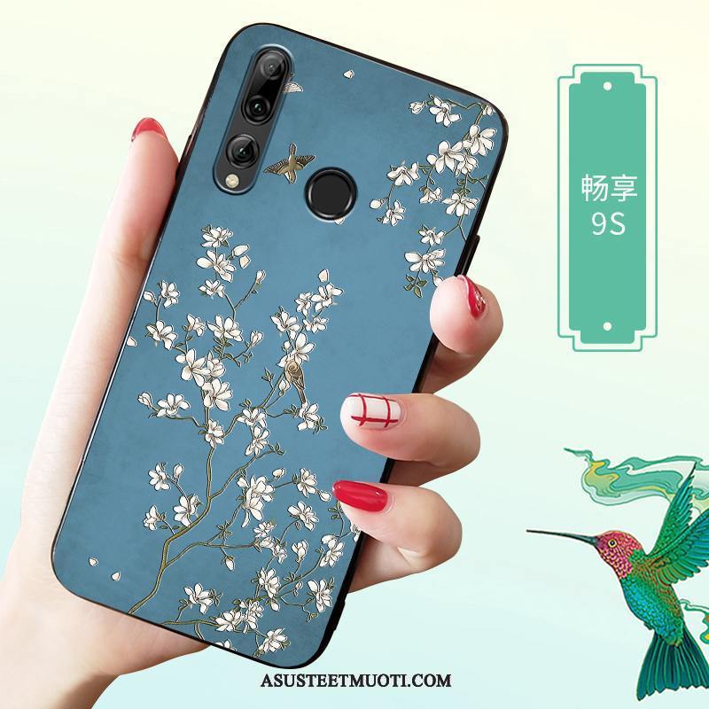 Huawei P Smart+ 2019 Kuoret Puhelimen Kohokuviointi Sininen Murtumaton Malli