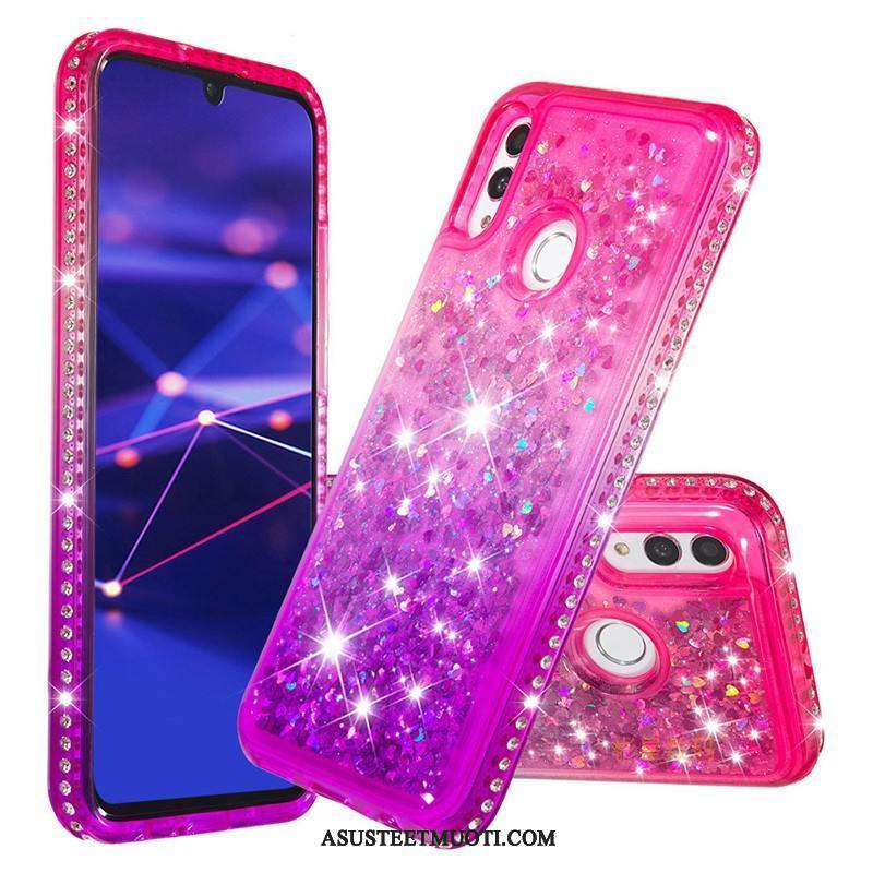 Huawei P Smart 2019 Kuori Kuoret Pehmeä Neste All Inclusive Murtumaton Sininen