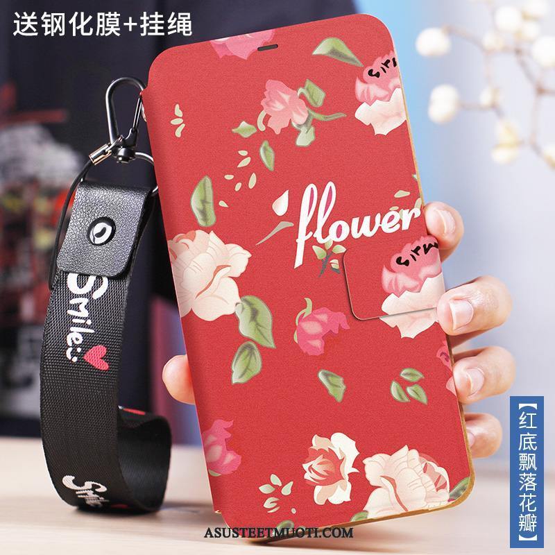 Huawei P Smart Kuoret Kotelo Sininen Persoonallisuus Luova Nahkakotelo