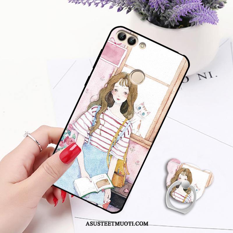 Huawei P Smart Kuori Kuoret Ihana All Inclusive Puhelimen Suojaus Musta