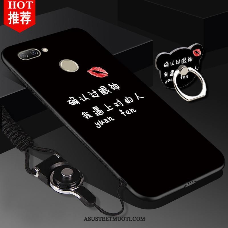 Huawei P Smart Kuori Kuoret Puhelimen Musta Pehmeä Neste Kotelo