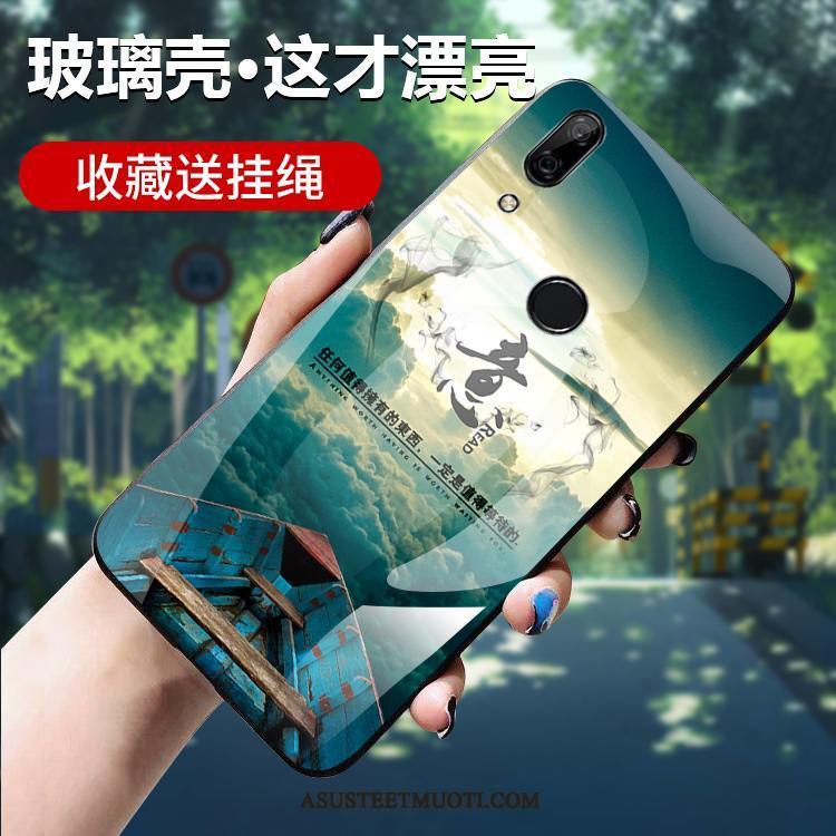 Huawei P Smart Z Kuori Kuoret Peili Yksinkertainen Kotelo All Inclusive Lasi