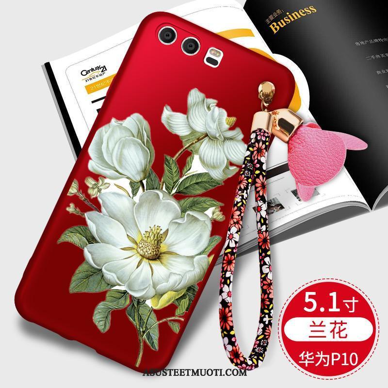 Huawei P10 Kuoret Puhelimen Punainen Uusi Kotelo All Inclusive