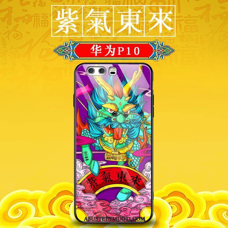 Huawei P10 Kuori Kuoret Lasi Puhelimen Kotelo Luova Murtumaton