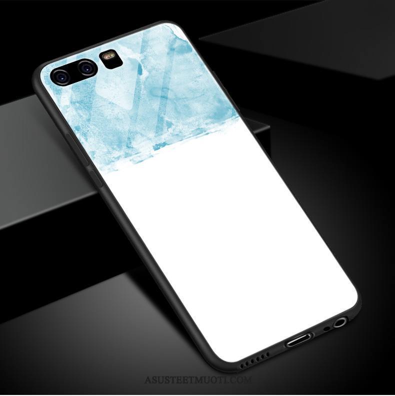Huawei P10 Plus Kuoret Silikoni Yksinkertainen Lasi Pieni Puhelimen