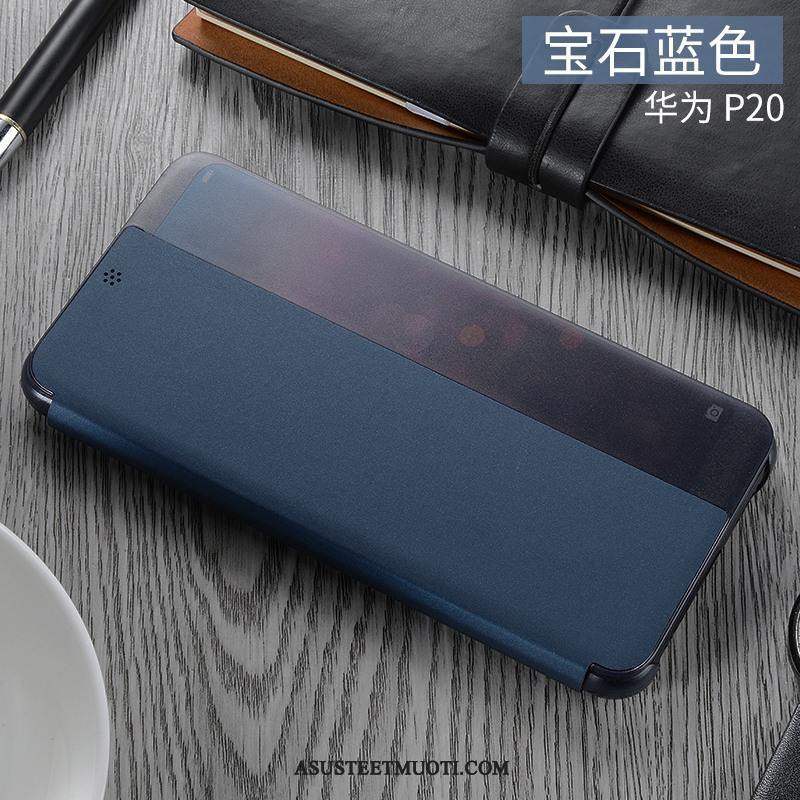 Huawei P20 Kuoret Kotelo Liiketoiminta Murtumaton Kuori Suojaus