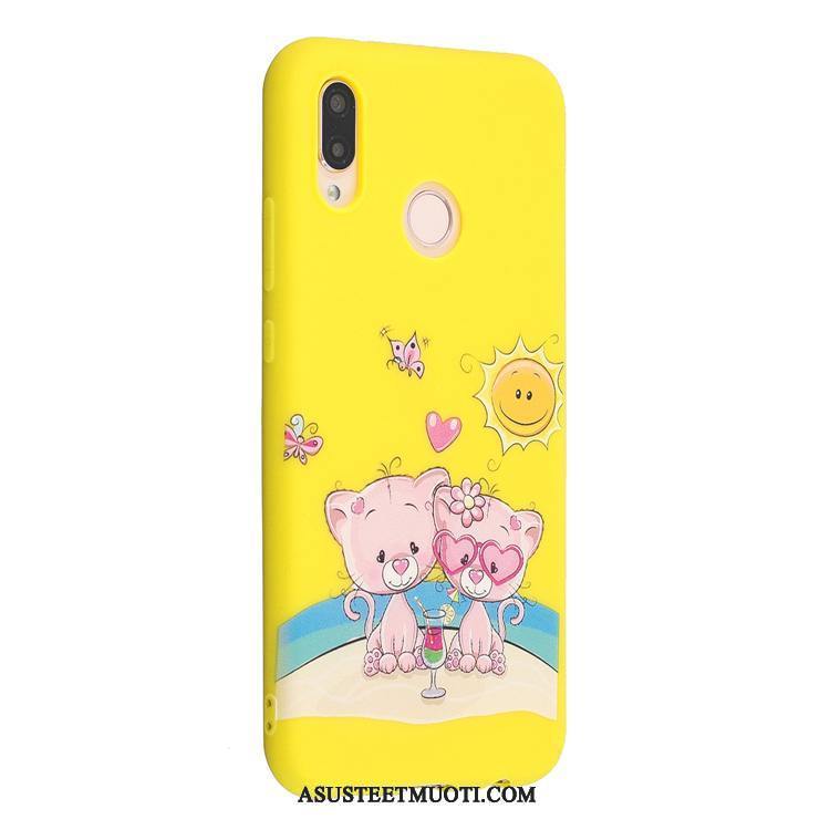 Huawei P20 Lite Kuoret Kuori Sininen Puhelimen Murtumaton