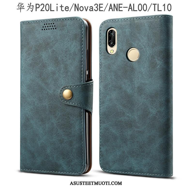 Huawei P20 Lite Kuoret Nahkakotelo Nuoret Kuori Puhelimen Suojaus