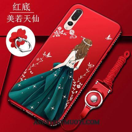 Huawei P20 Pro Kuoret Ultra All Inclusive Pesty Suede Puhelimen Kotelo