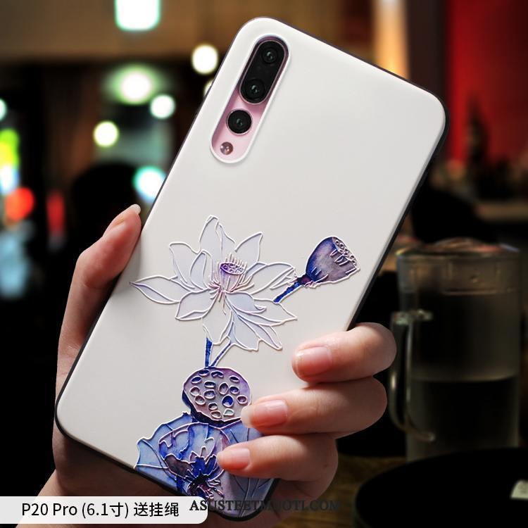 Huawei P20 Pro Kuori Kuoret All Inclusive Suojaus Ripustettavat Koristeet Tide-brändi Silikoni