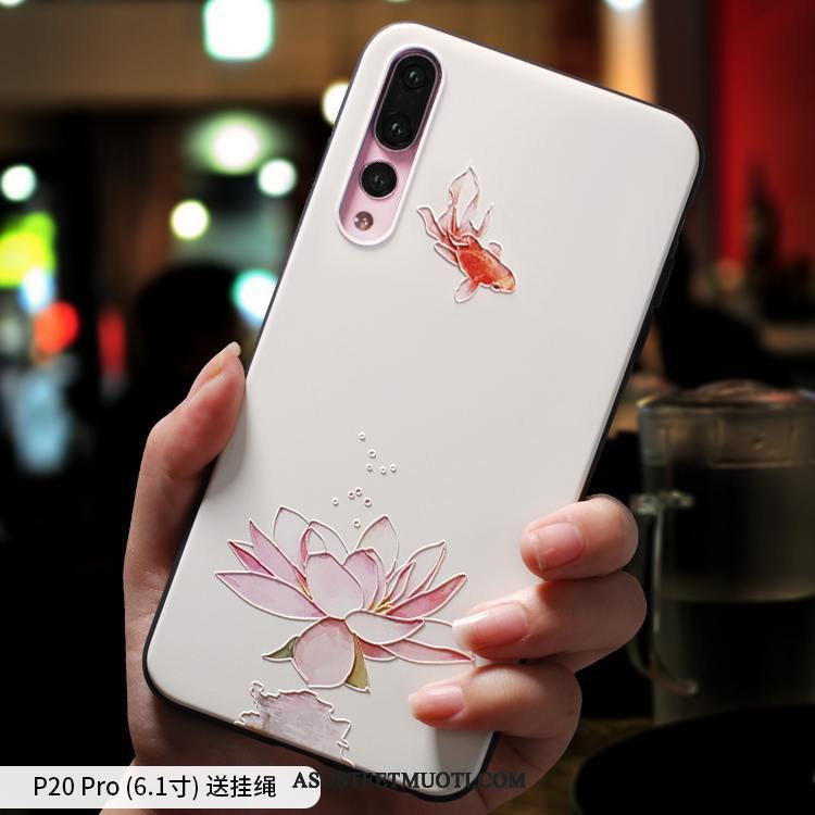 Huawei P20 Pro Kuori Kuoret All Inclusive Suojaus Ripustettavat Koristeet Tide-brändi Silikoni