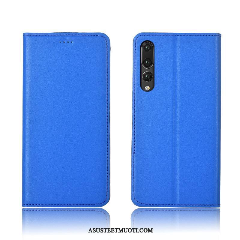 Huawei P20 Pro Kuori Kuoret Nahkakotelo Pehmeä Neste Aito Nahka All Inclusive Puhelimen