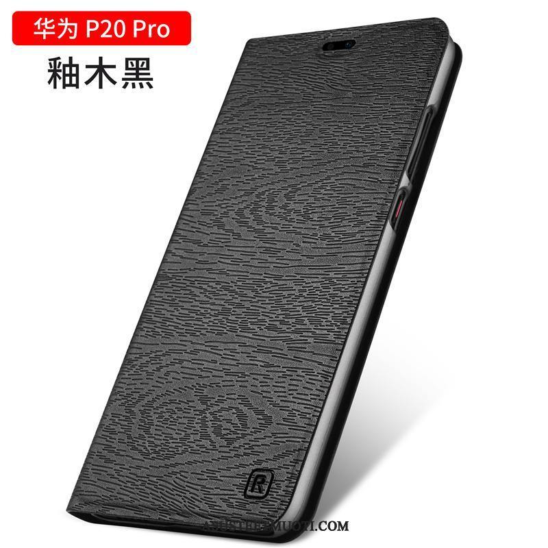 Huawei P20 Pro Kuori Kuoret Nahkakotelo Puhelimen Suojaus Murtumaton