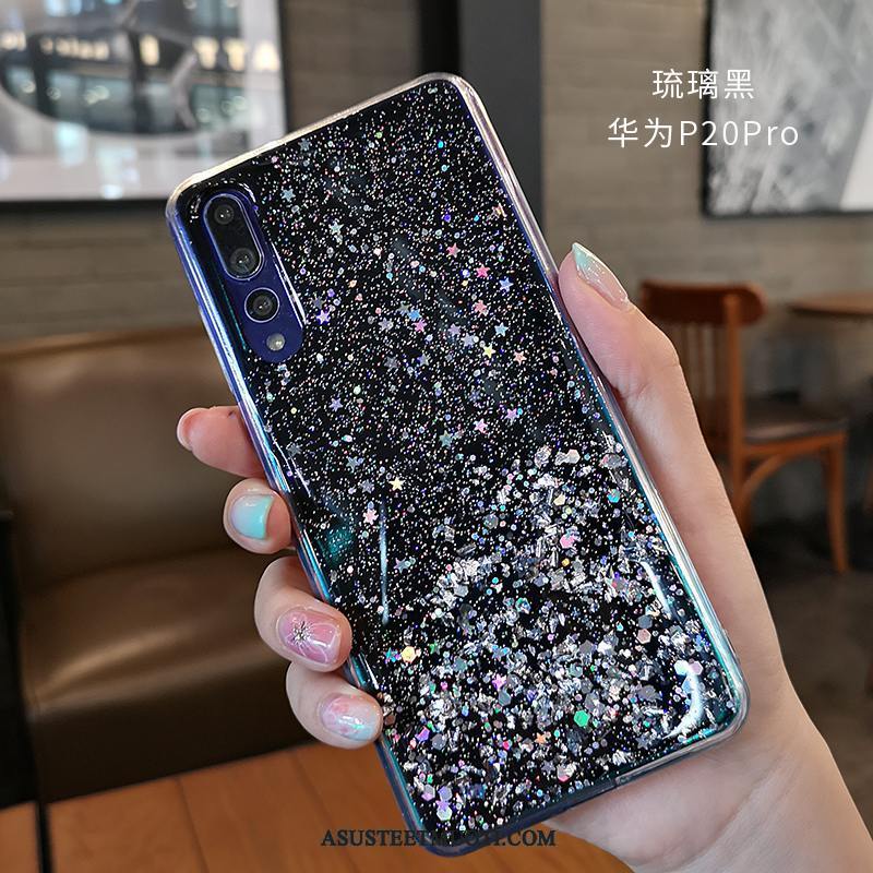 Huawei P20 Pro Kuori Kuoret Tide-brändi Silikoni Läpinäkyvä Murtumaton