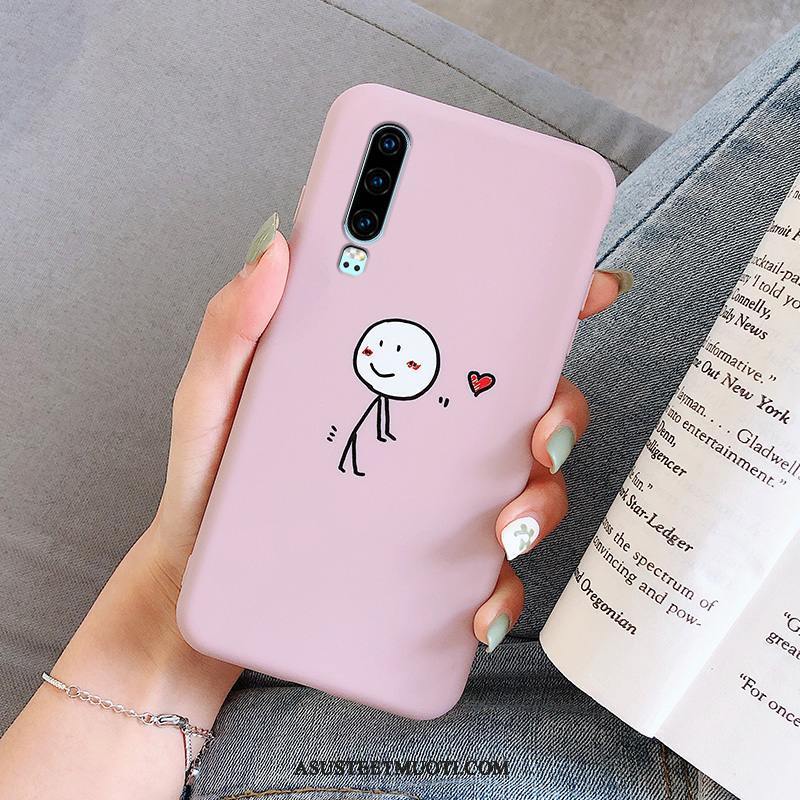 Huawei P30 Kuoret Kuori Rakastunut Yksinkertainen Murtumaton Pehmeä Neste