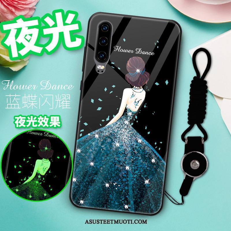 Huawei P30 Kuoret Ultra Luova Persoonallisuus Pehmeä Neste Peili