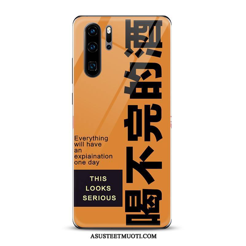 Huawei P30 Pro Kuoret Kuori Puhelimen Yö Rakastunut Keltainen