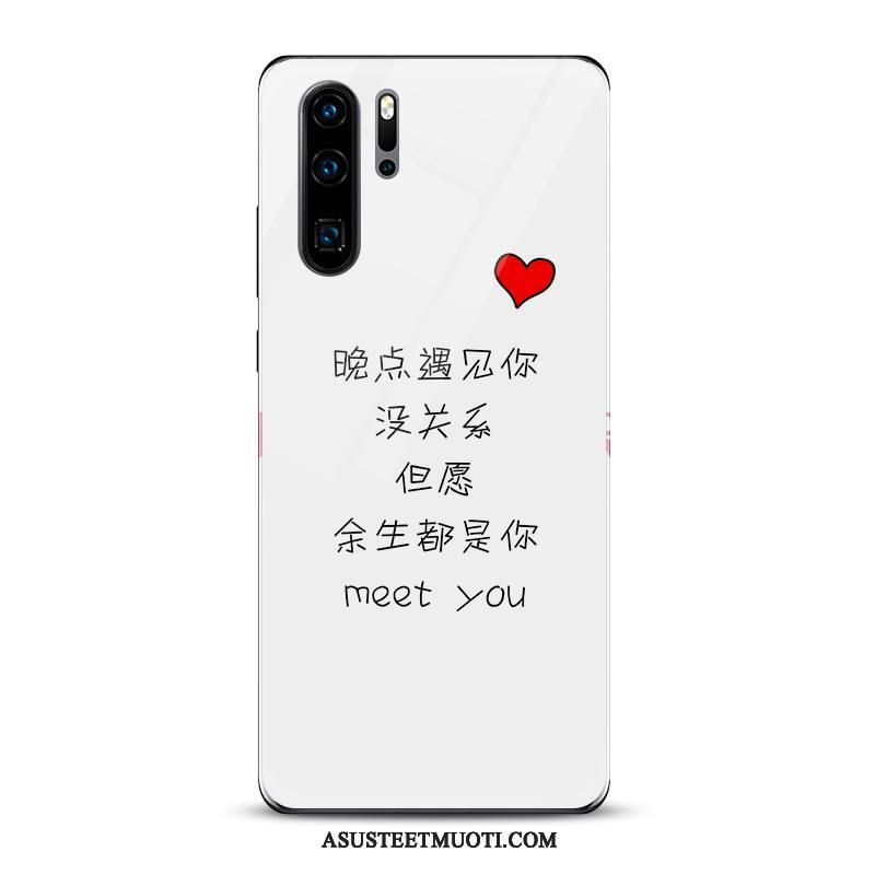 Huawei P30 Pro Kuoret Kuori Puhelimen Yö Rakastunut Keltainen