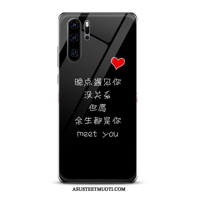 Huawei P30 Pro Kuoret Kuori Puhelimen Yö Rakastunut Keltainen