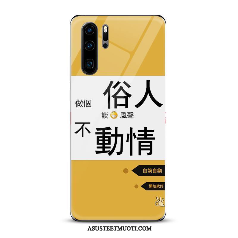 Huawei P30 Pro Kuoret Kuori Puhelimen Yö Rakastunut Keltainen