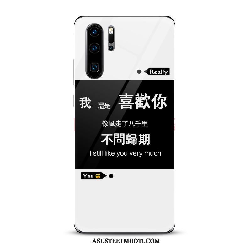 Huawei P30 Pro Kuoret Kuori Puhelimen Yö Rakastunut Keltainen