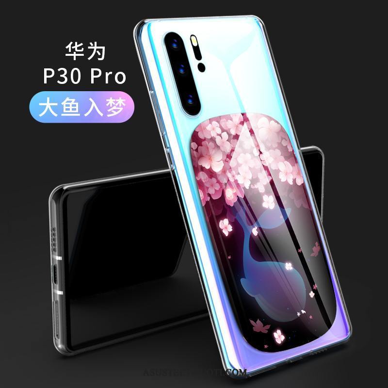 Huawei P30 Pro Kuori Kuoret Ultra Läpinäkyvä Uusi Lasi Puhelimen