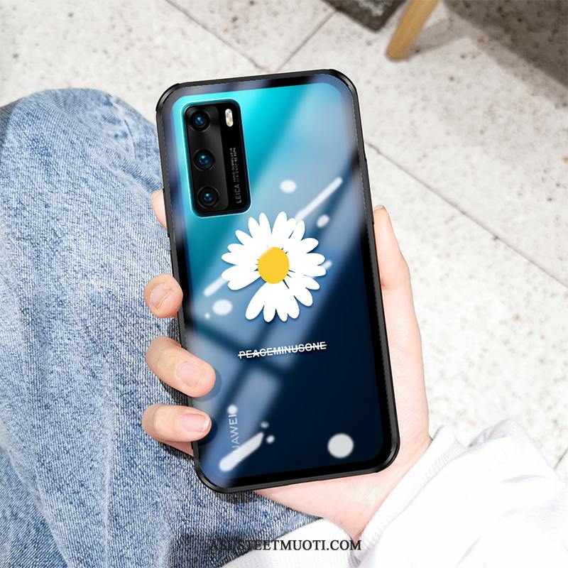 Huawei P40 Kuoret All Inclusive Pehmeä Neste Lasi Kotelo Net Red