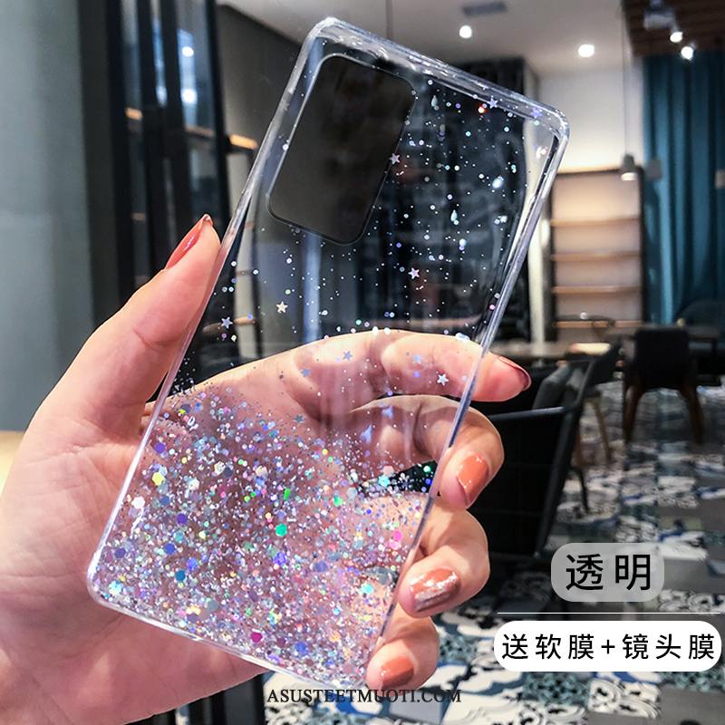 Huawei P40 Kuoret Murtumaton Uusi Kuori Hopea Jauhe