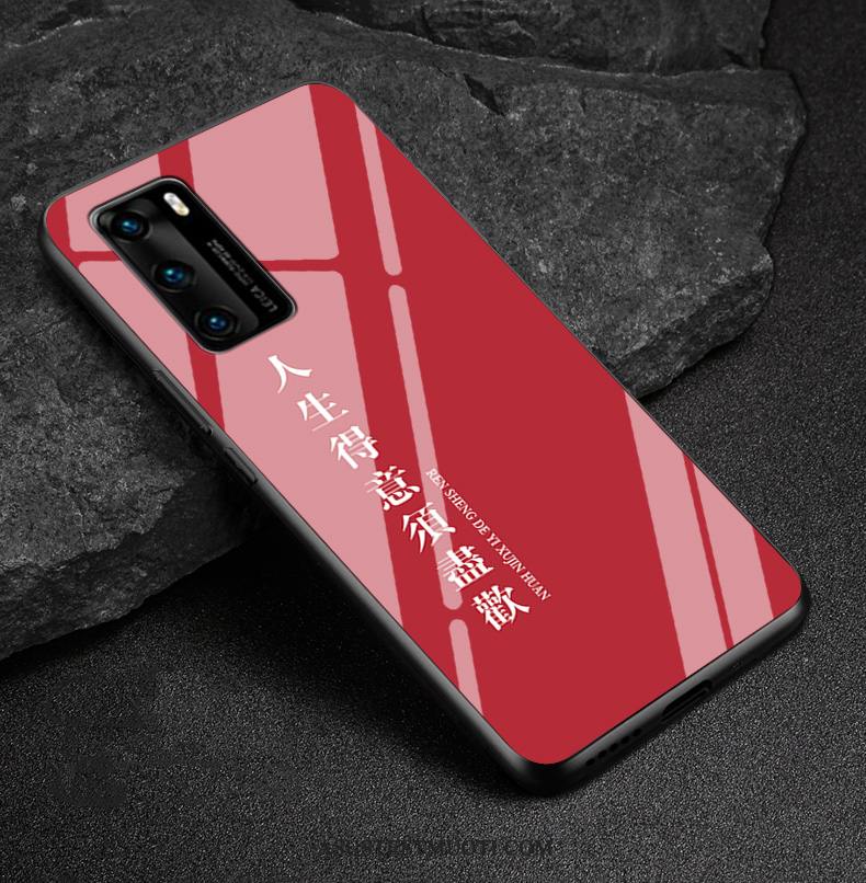 Huawei P40 Kuoret Puhelimen Kotelo All Inclusive Murtumaton Net Red