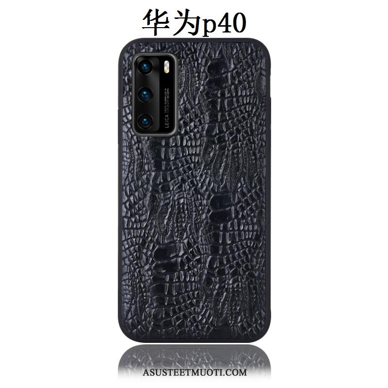 Huawei P40 Kuoret Takakansi Murtumaton Krokotiili Suojaus Kuori