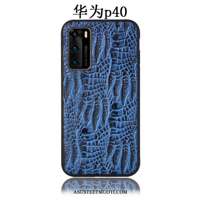 Huawei P40 Kuoret Takakansi Murtumaton Krokotiili Suojaus Kuori